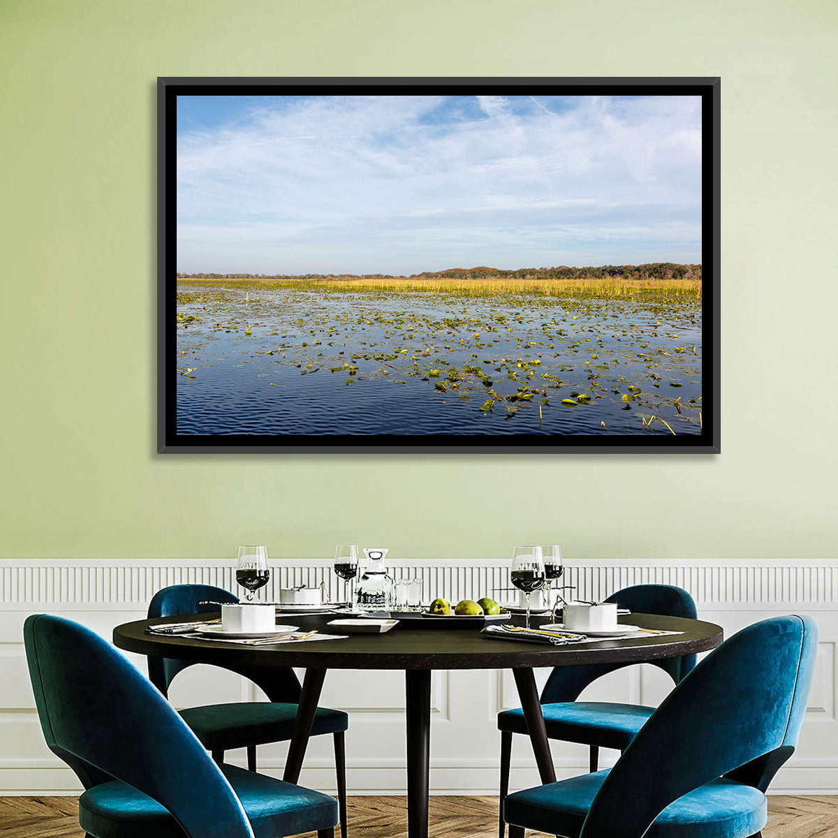 Lake Toho Lily Pads Wall Art