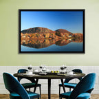 Mont Saint-hilaire Autumn Reflection Wall Art
