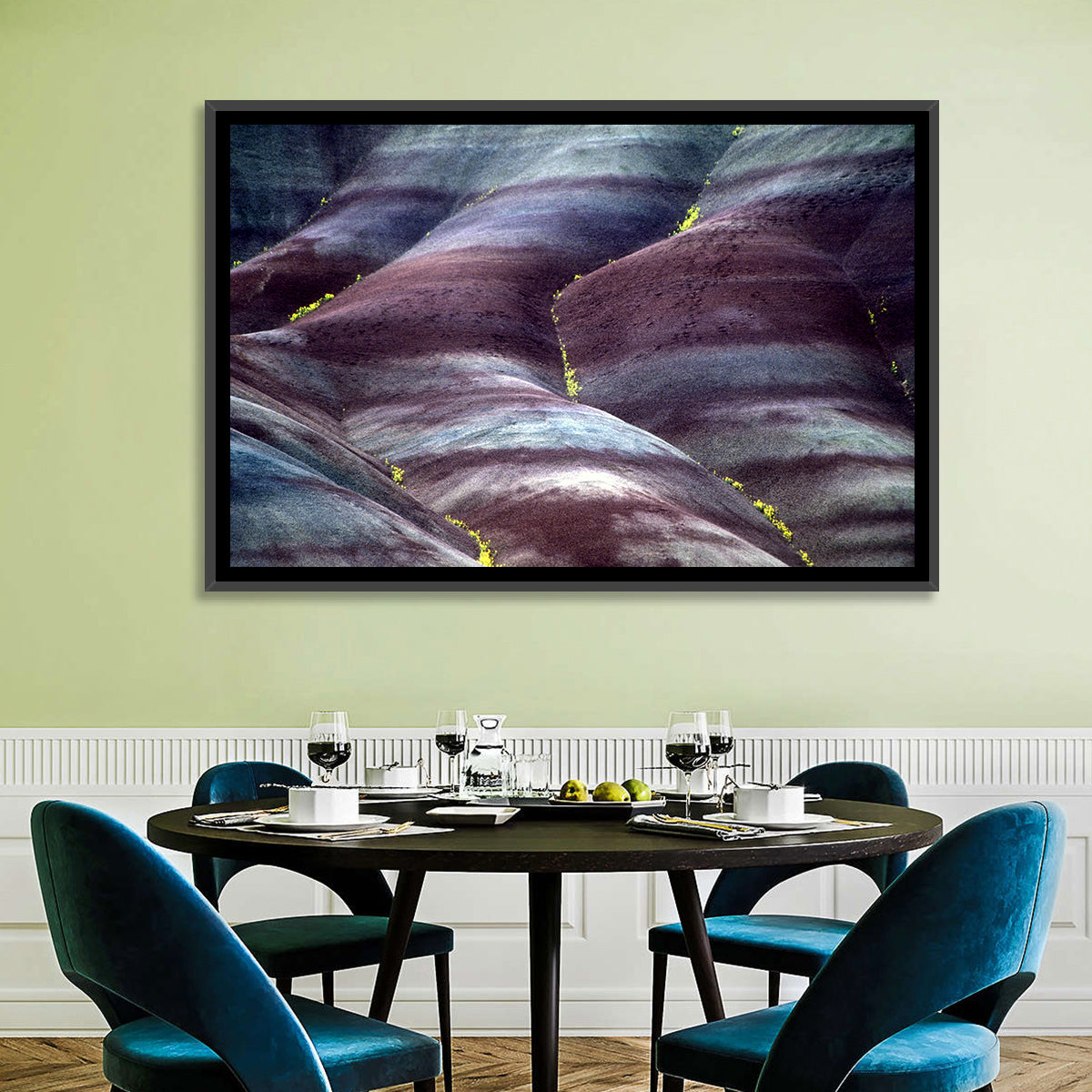 Chamarel Seven Coloured Earths Wall Art