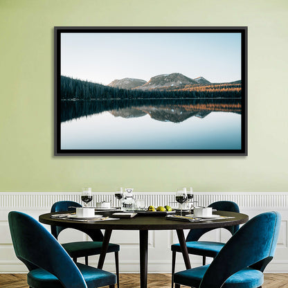 Mirror Lake Utah Reflection Wall Art