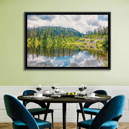 Highwood Lake Reflection Wall Art