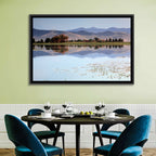 Mission Valley Lake Reflection Wall Art