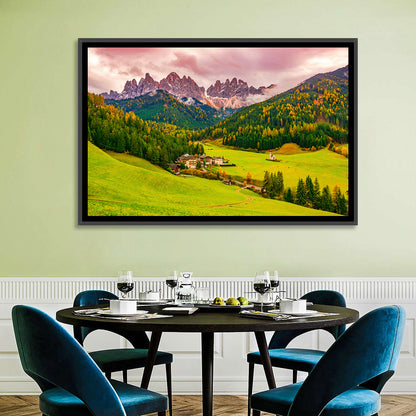 St Johann Church, Santa Maddalena Wall Art