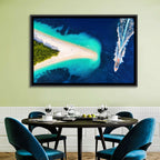 Zlatni Rat Beach Aerial, Bol Croatia Wall Art