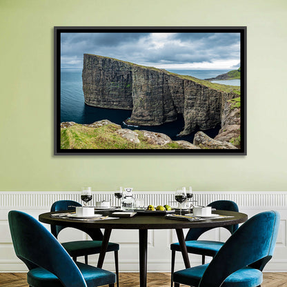 Trælanípa Cliff, Faroe Islands Wall Art