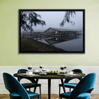 Ozark Beach Resort Boathouse Wall Art
