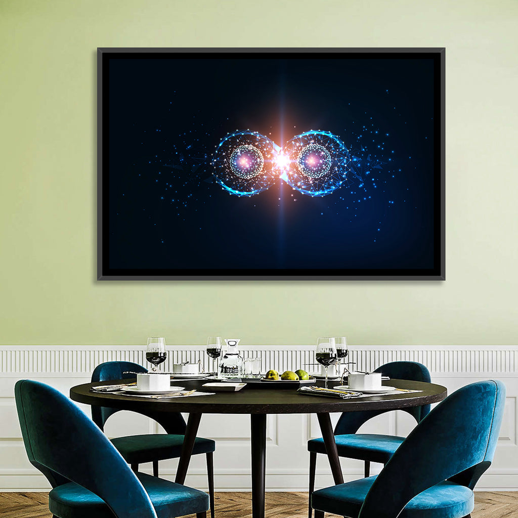 Polygonal Infinity Loop Wall Art