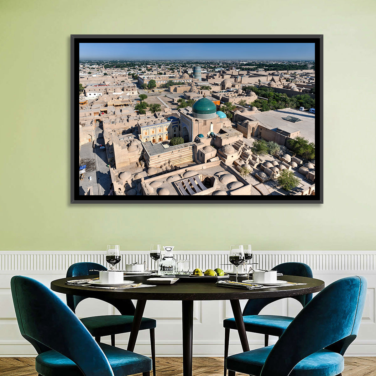 Khiva Green Dome Madrassa Wall Art