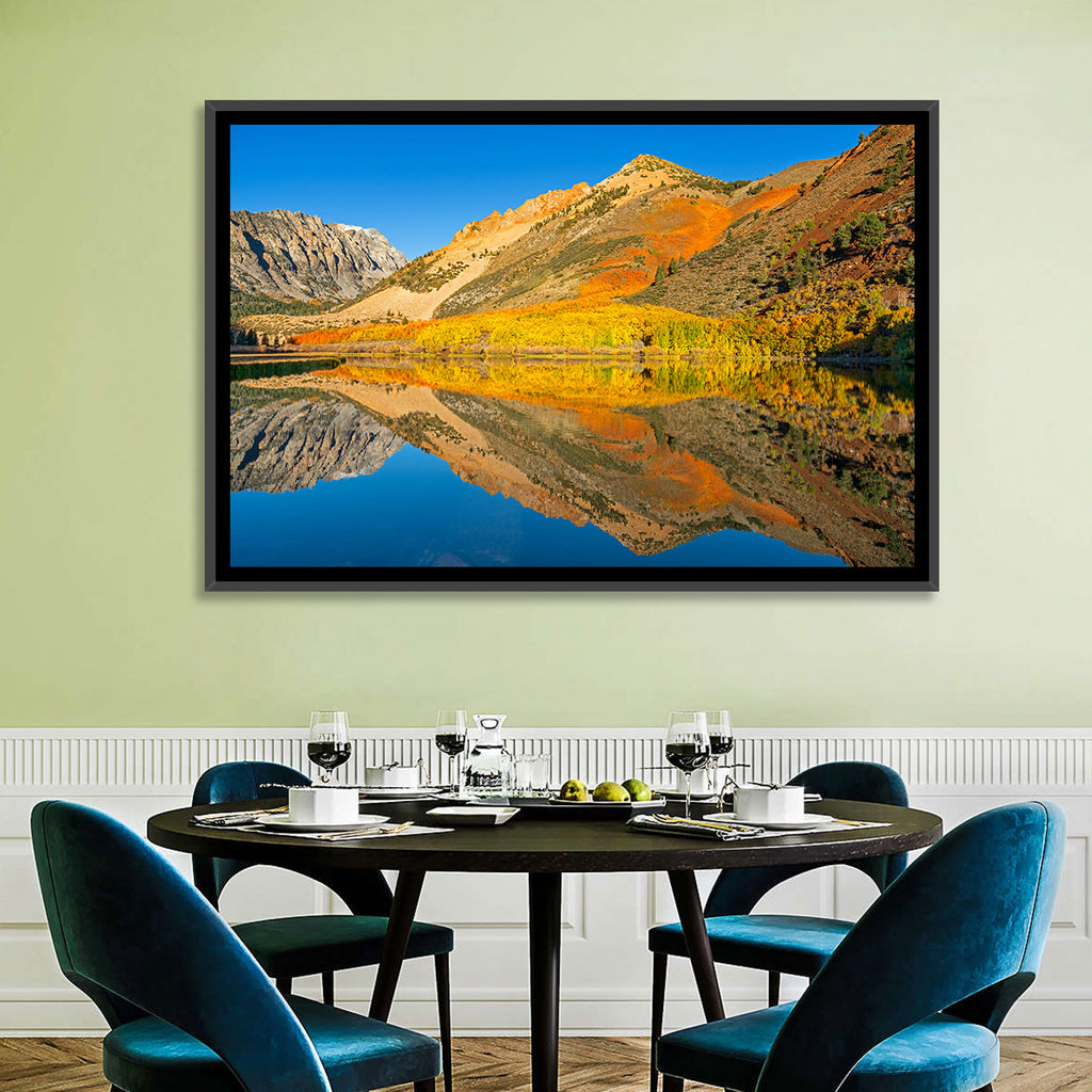 North Lake Autumn Reflection Wall Art