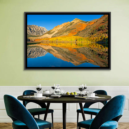 North Lake Autumn Reflection Wall Art