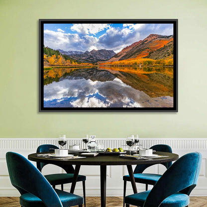 North Lake Autumn Reflection Wall Art