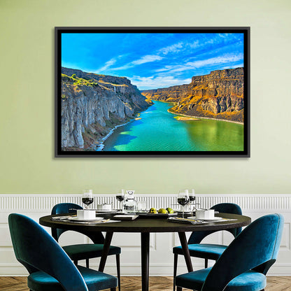 Snake River Canyon at Twin Falls Wall Art