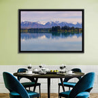 Ruataniwha Lake Reflection Wall Art