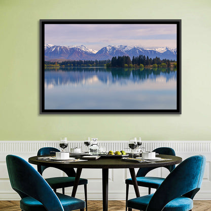 Ruataniwha Lake Reflection Wall Art