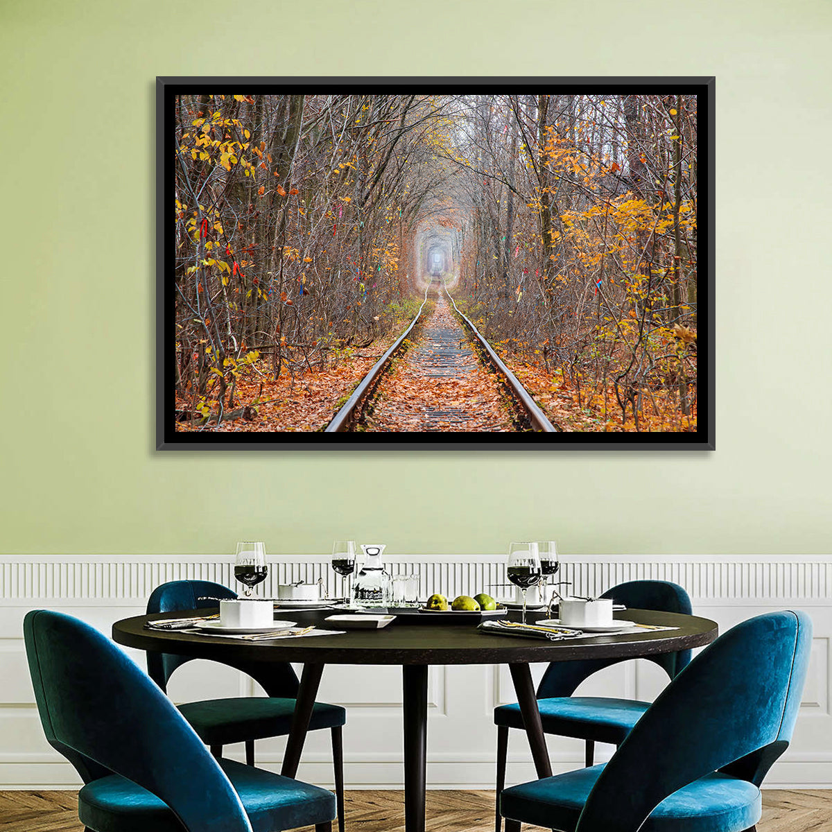 Klevan Tunnel of Love Wall Art