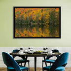 Ottawa National Forest Autumn Reflection Wall Art