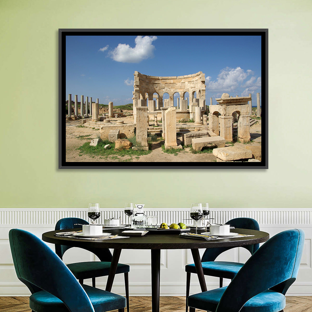 Leptis Magna Stone Ruins Wall Art
