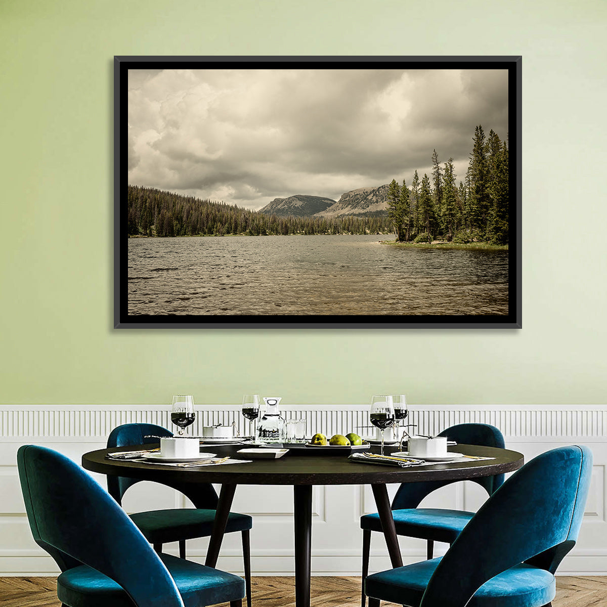 Mirror Lake Reflection Wall Art
