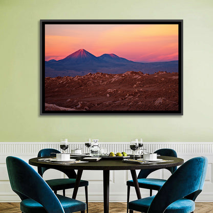 Valle De La Luna, Licancabur Volcano Wall Art