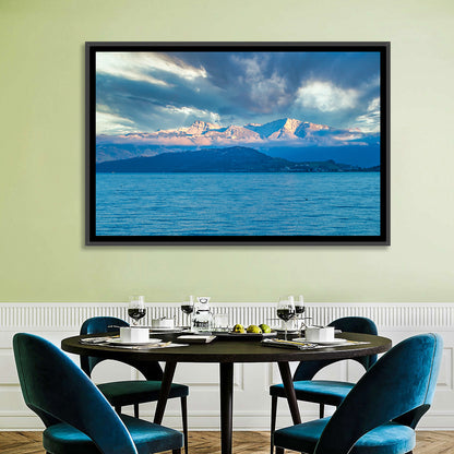 Lake Obersee Golden Hour Wall Art