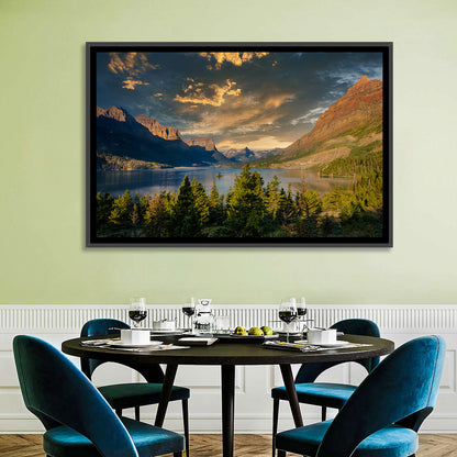 Wild Goose Island, St. Mary Lake Wall Art