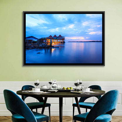 Twilight Restaurant on Lake Victoria Wall Art