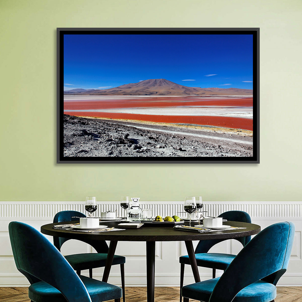Laguna Colorada Red Lake Wall Art