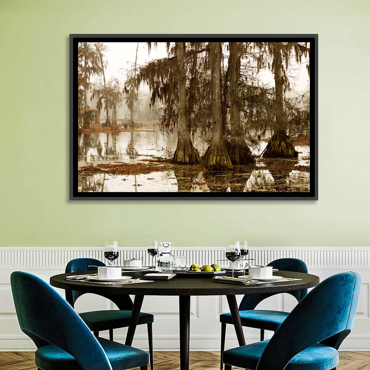 Lake Martin Cypress Morning Wall Art