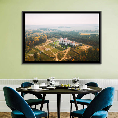 Kosava Castle Aerial View Wall Art