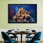 Belize Reef Sponge Scene Wall Art