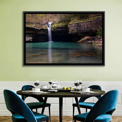 Mossy Cove Waterfall Wall Art