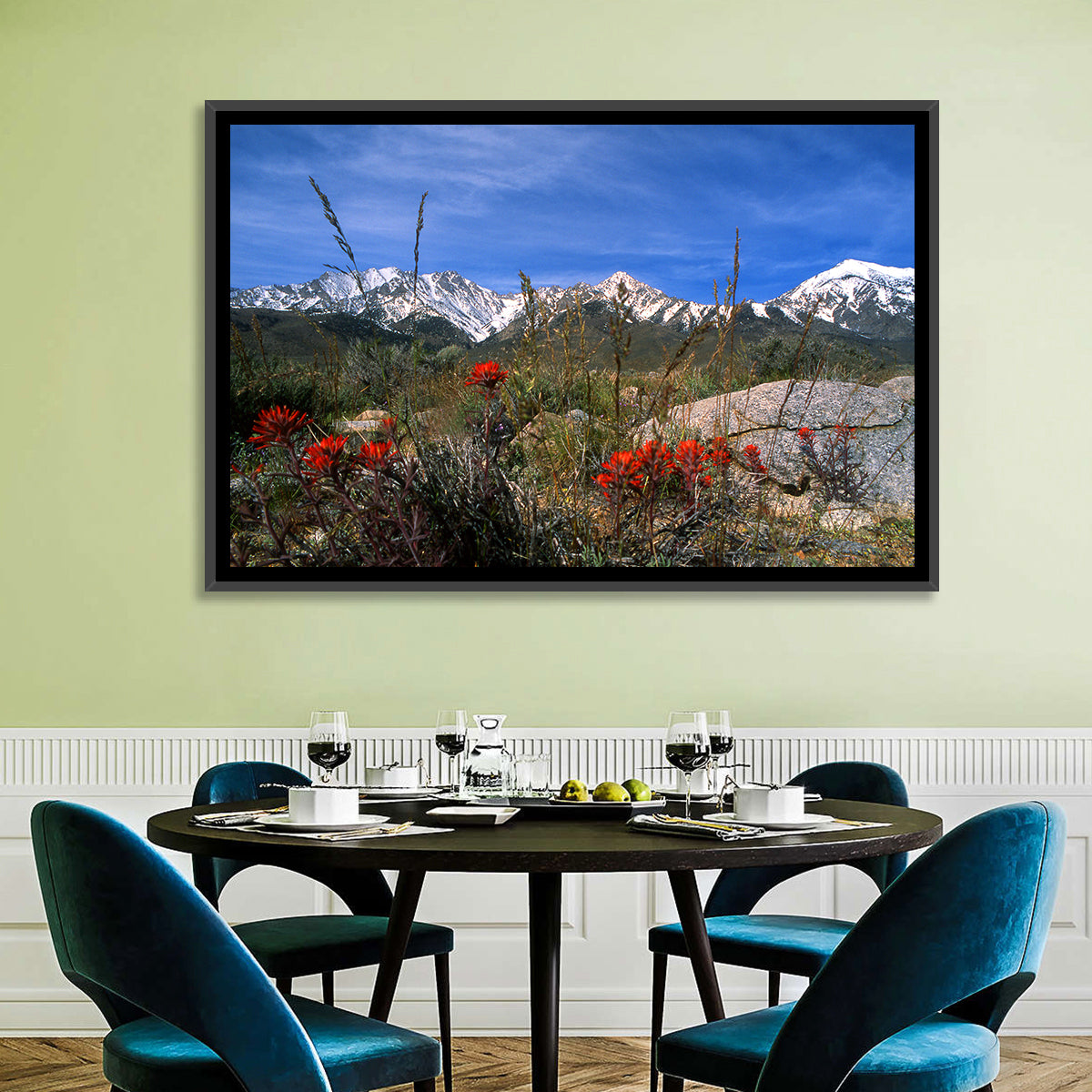 Sierra Nevada Wildflower Vista Wall Art