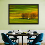 Moravian Wheat Fields with Chapel Wall Art