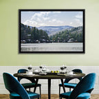 Lake Rabun Winter Scene Wall Art