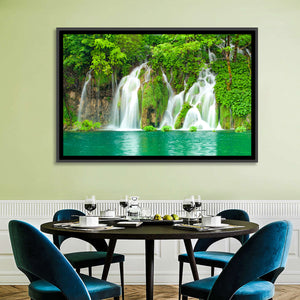 Plitvice Waterfall Wall Art