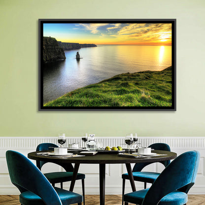 Cliffs of Moher at Sunset Wall Art