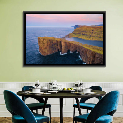 Sørvágsvatn Clifftop Lake Wall Art