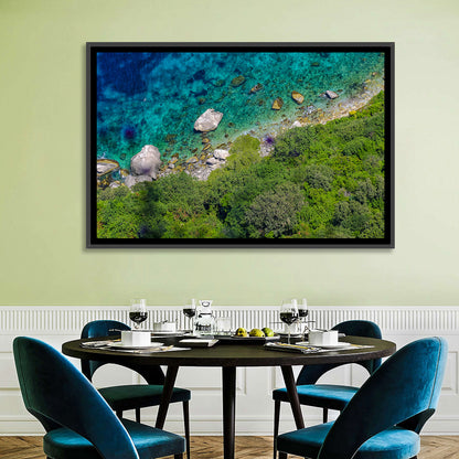 Capri Island Coast Wall Art