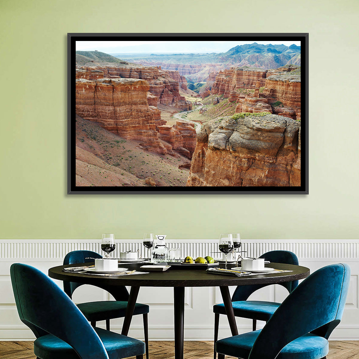 Charyn Canyon Vista Wall Art