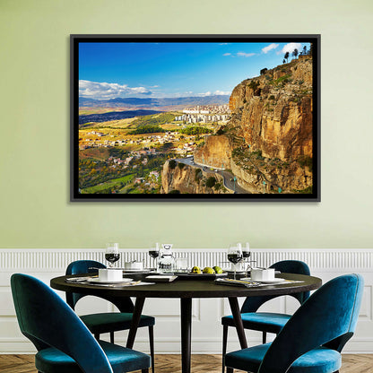 Constantine Cliffside at Golden Hour Wall Art