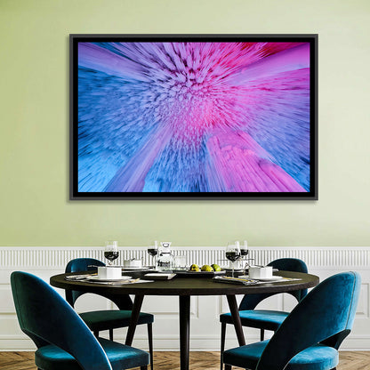 Ethereal Ice Cave Icicles Wall Art
