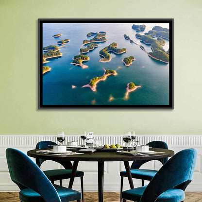 Qiandao Lake Aerial View Wall Art