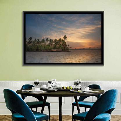 Vembanad Lake Sunset Wall Art