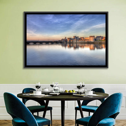 King John's Castle at Sunset Wall Art