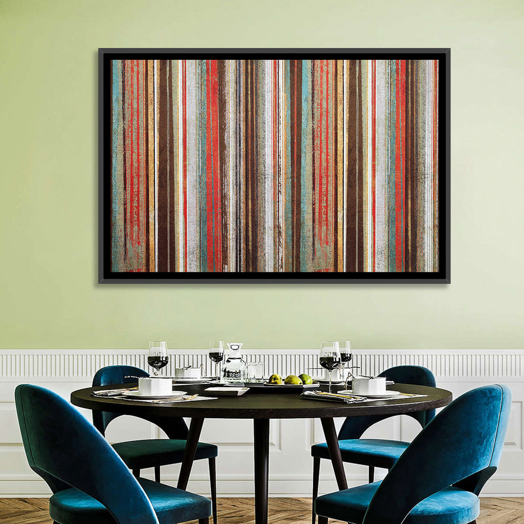 Layered Stripes Wall Art