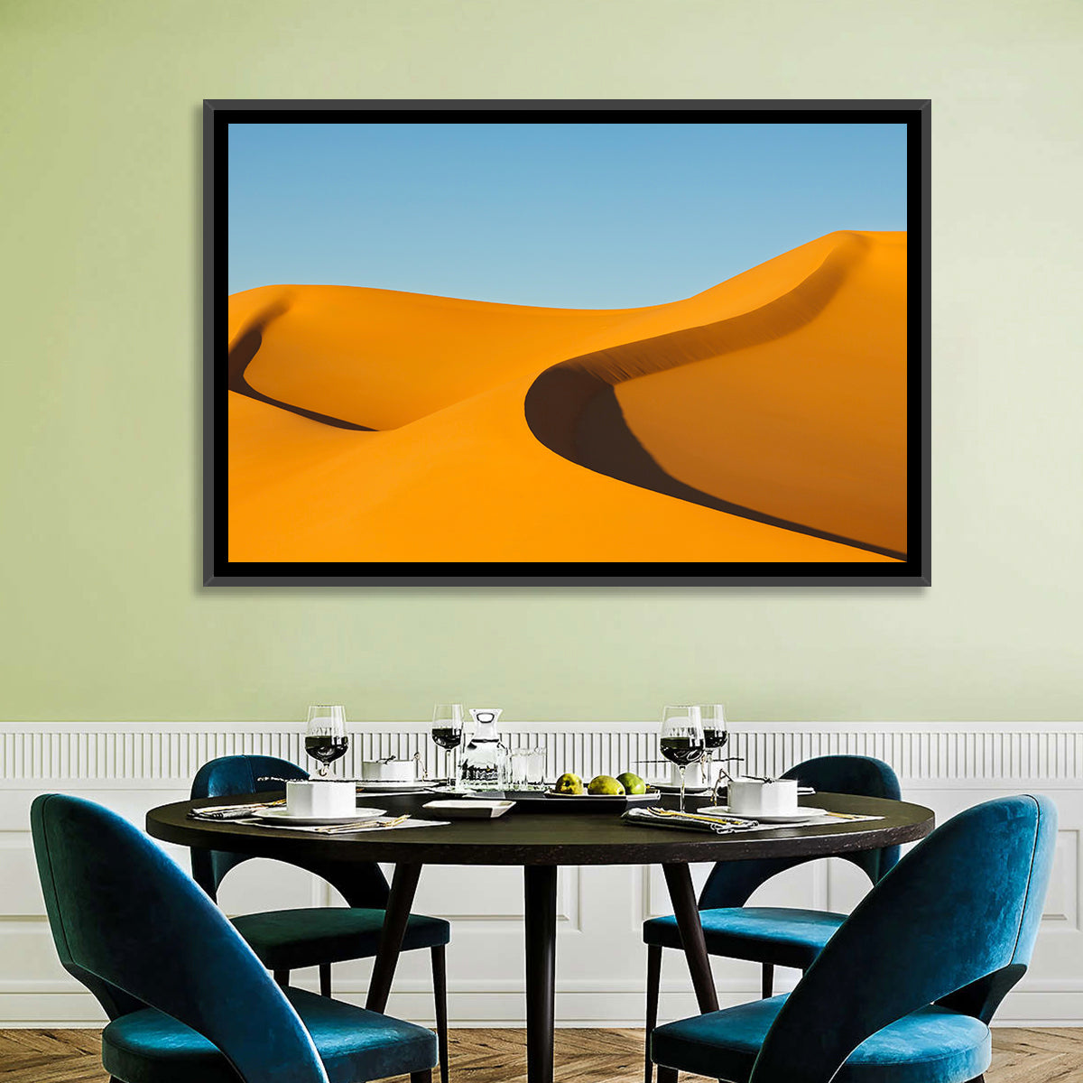 Awbari Golden Dunes Wall Art