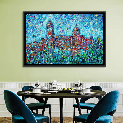Salamanca Dual Domes Reflection Wall Art