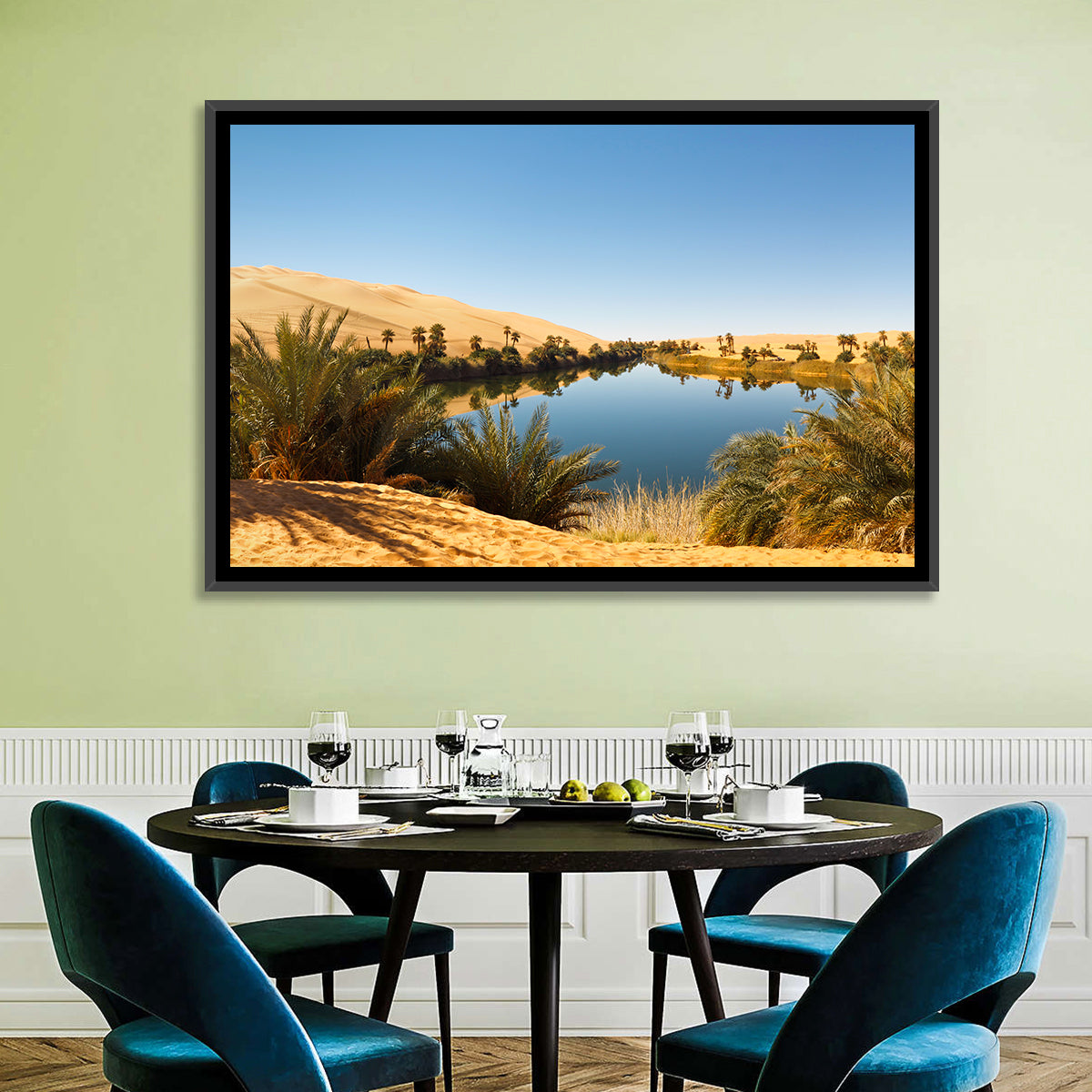 Umm Al Ma Desert Oasis Wall Art