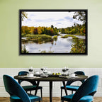 Tahquamenon River Autumn Scene Wall Art