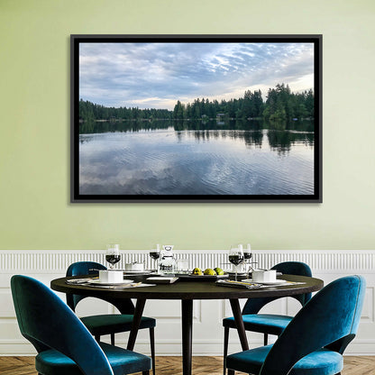 Beaver Lake Park Sunrise Reflection Wall Art